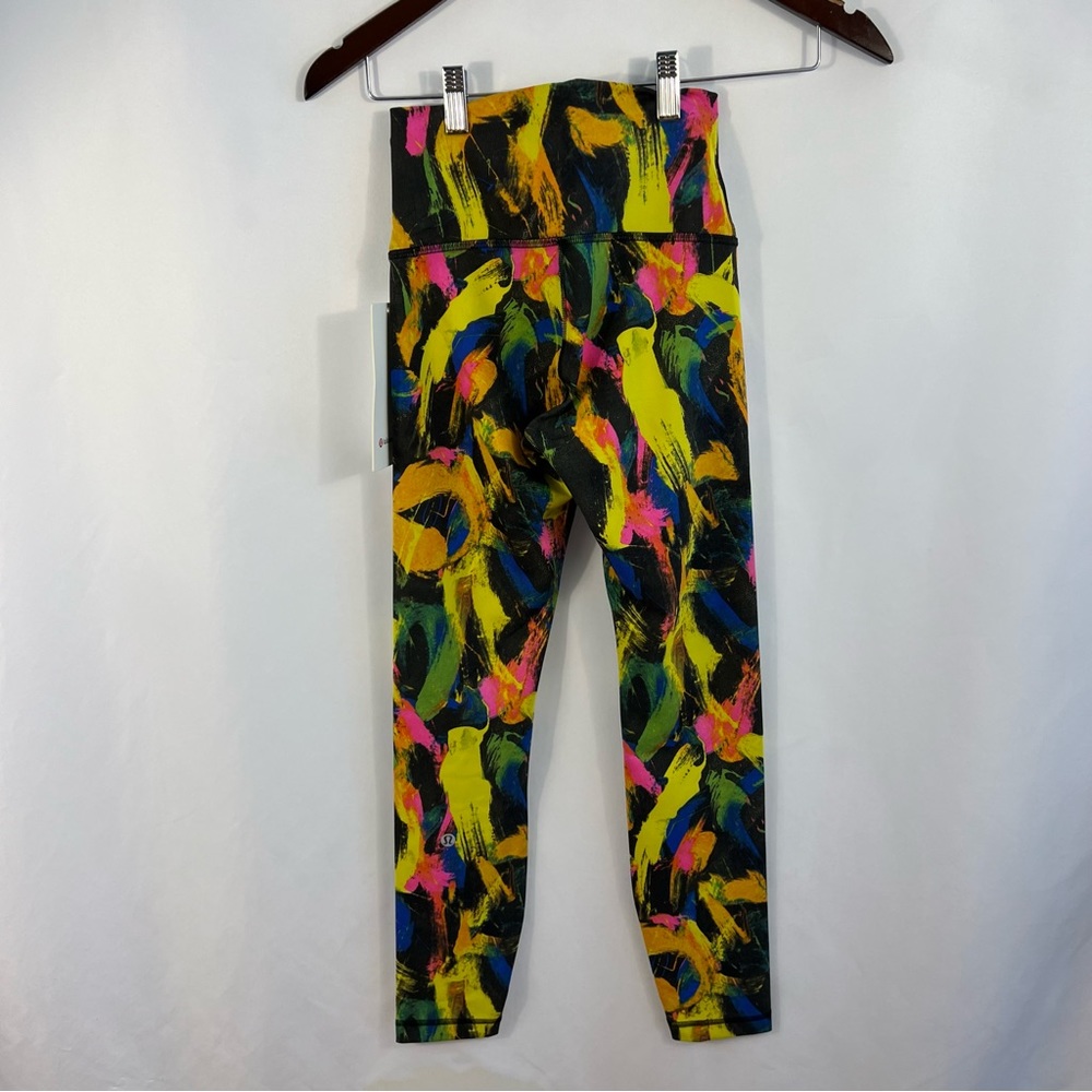 Lululemon Wunder Train HR Tight 25" Womens Size 4 Geometric NEW NWT Yoga - Picture 5 of 7